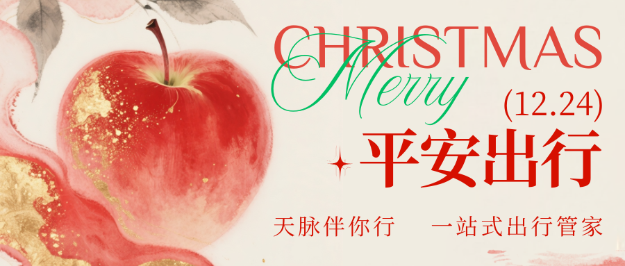 平安夜将至，天脉车队在此诚挚祝愿每一位朋友：出行平安，温暖相伴。